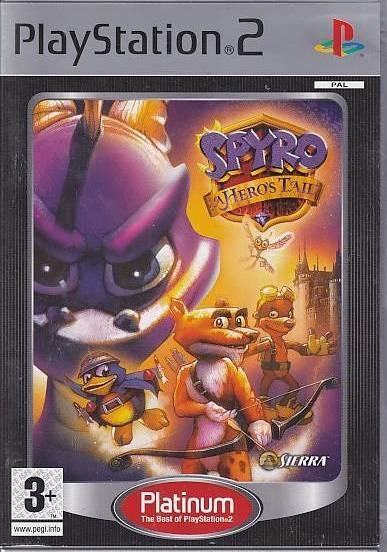 Spyro - A Hero's Tail - PS2 - Platinum (B Grade) (Genbrug)